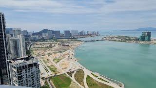 Marriott Residences, Gurney Drive, Penang - frontal sea view