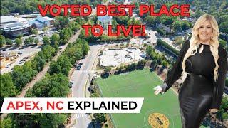 APEX, NC EXPLAINED IN UNDER 5 MINUTES  ||  LIVING IN RALEIGH, NC