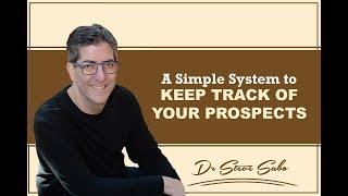 A Simple System to Keep Track of Your Prospects
