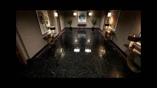 Black marble for flooring