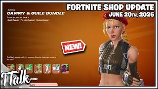 *RARE* STREET FIGHTER IS BACK & *NEW* ICON SKIN! Fortnite Item Shop [June 20th, 2025]