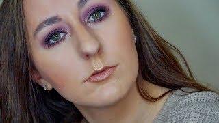 Cranberry Smokey Eye Holiday Makeup Tutorial