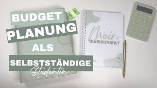 Finanzplanung als selbstständige Studentin | Budgetieren mit der Umschlagmethode | Januar 2025