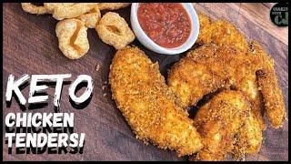 KETO AIR FRIED CHICKEN TENDERS!