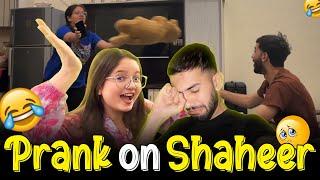 Erha Ko Phenk Dya? Prank On Shaheer | Shaheer Khan Vlogs