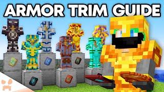 HOW TO FIND EVERY TRIM, BEST COMBOS, & MORE - Ultimate Minecraft Armor Trim Guide