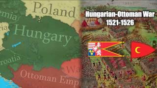 Ottoman-Hungarian War 1521-1526: every day