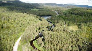 Droneflight at Kallefossen - Åmli kommun- Norway