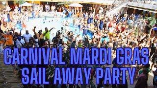 Carnival Mardi Gras Sail Away Party