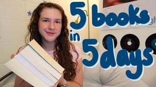 i read 5 books in 5 days