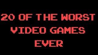 20 Of The Worst Video Games Ever by Mamemeister & Lukozer