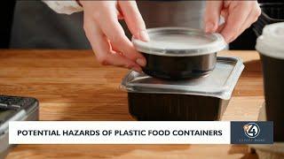 Potential hazards of plastic food containers