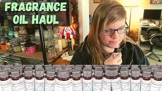 Fragrance Oil Haul | Candle Science | Smelling 50 Different Fragrance Oils | First Impressions