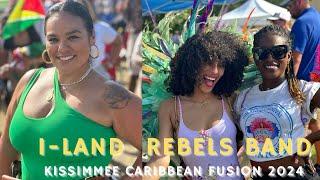 I-LAND REBELS BAND  LIVE AT   KISSIMMEE  CARIBBEAN FUSION 2024 || THIS WAS AN EPIC PERFORMANCE