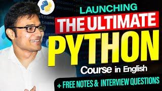 Launching The Ultimate Python course | Ravindrababu Ravula