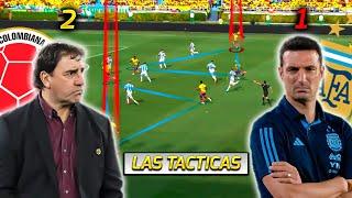 🟡  LAS TACTICAS de LAS MEJORES SELECCIONES de AMERICA  Colombia 2 Argentina 1