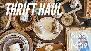 Thrift Store & Basement Haul | What would you buy?