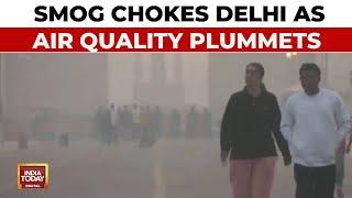 Delhi Chokes: Pollution Peaks, Air Quality Plummets, Stubble Burning Rises |Delhi Air Pollution News