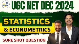 UGC NET DEC  2024 | UGC NET Economics | Statistics & Econometrics Sure shot Question | @DrLokeshBali