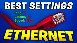 Best Ethernet Settings for Gaming in 2024! (Lower Ping and Latency, Increase Speed)