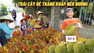 Không Ngờ Trái Cây Quá Rẻ Nhà Vườn Bán Tràng Khấp Nẻo Đường#trung Tình TV