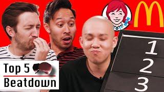 Michelin Star Chef Ranks Top 5 Fast Food Chains • Top 5 Beatdown