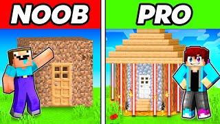 NOOB vs PRO VEILIGSTE Huis Bouwen!