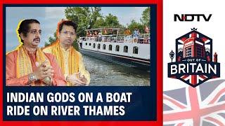 Indian Gods On A Boat Ride On Thames: Vibrant Indian Community UK Looking To Expanding Temples In UK