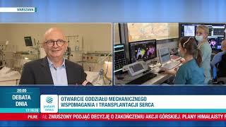 Nowy Oddział Mechanicznego Wspomagania i Transplantacji Serca w Narodowym Instytucie Kardiologii