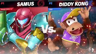 Ultimate Shockwave 202 Losers Quarters Teaser (Samus) Vs, LightningCam (Diddy Kong)