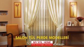 Salon Tül Perde Modelleri Fiyatları