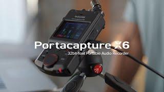 TASCAM Portacapture X6 - 32-bit float Handheld Portable Recorder