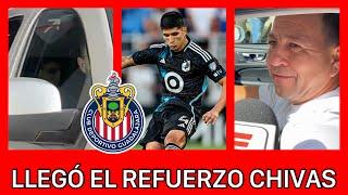 Así llegó el refuerzo de Chivas Miguel Tapias a sus pruebas físicas | Noticias Chivas Fichajes