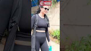 Hardik Pandya’s Wife Natasha Spotted Post Workout In Bandra #bollywoodnazar