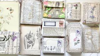 Ways to use book pages for junk journals: Ephemera & embellishment ideas