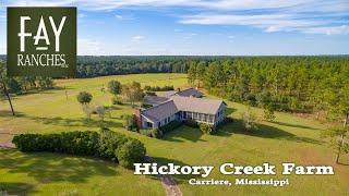 Mississippi Plantation For Sale | Hickory Creek Farm | Carriere, Mississippi | Hunting Property