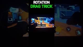 Rotation Drag Headshot Trick & Setting With Handcam 100% Working  | Free Fire