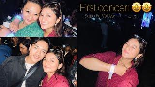 A MAGICAL NIGHT ~ First concert ever ~ || Sajjan Raj Vaidya || it’s me Muskan ||