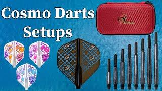 Cosmo Darts Shafts & Flights I Das beste Dart Setup!