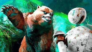 THE WILD ROBOT "Roz Vs Bear Fight Scene" Trailer (NEW 2024)