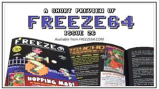 FREEZE64 fanzine issue 26 for the Commodore 64