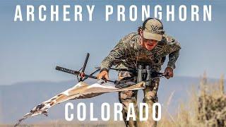 UP CLOSE in the WIDE OPEN?! SOLO Archery Pronghorn SUCCESS with a DECOY