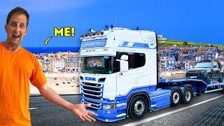 TAKING A TRUCK TO THE BEACH FOR FISH & CHIPS | PT2 | #truckertim