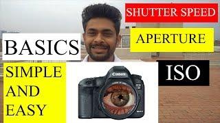 Photography Basics in 2 minutes | Shutter Speed, Aperture and ISO