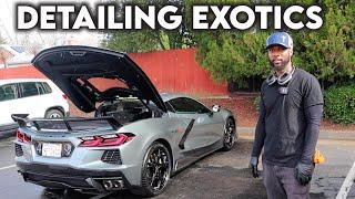 Watch This Before Detailing Exotic Cars - Hunter's Mobile Detailing