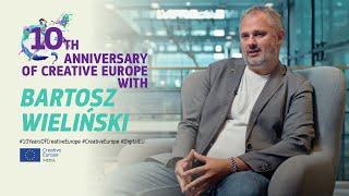 10th anniversary of Creative Europe with Bartosz Wieliński