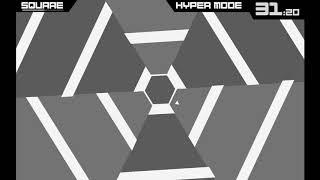 Super Hexagon final stage (Hardestestest)