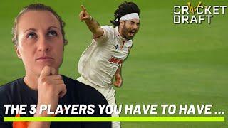 Why You Have To Pick Snater, Aldridge & Mike In Your Cricket Draft XI