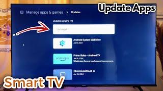 How to Update Apps on Smart TV