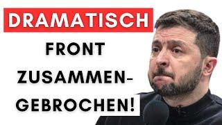 „Front zusammengebrochen“ – Ukrainischer Generalmajor bestätigt massive Probleme!